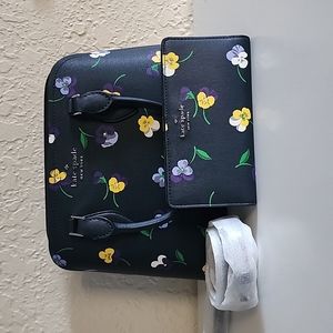 Kate Spade Pansy Purse and Wallet